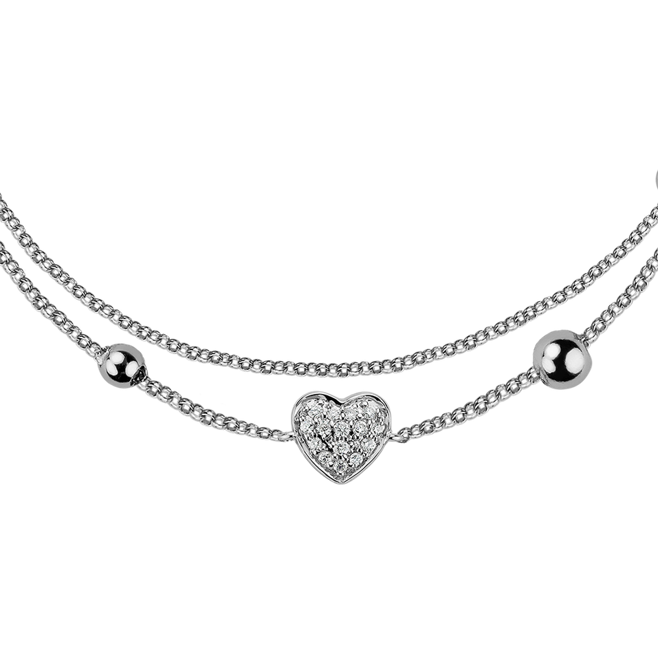 Diamond bracelet Diamond Heart