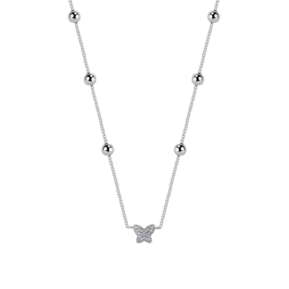 Diamond necklace Butterfly Gift