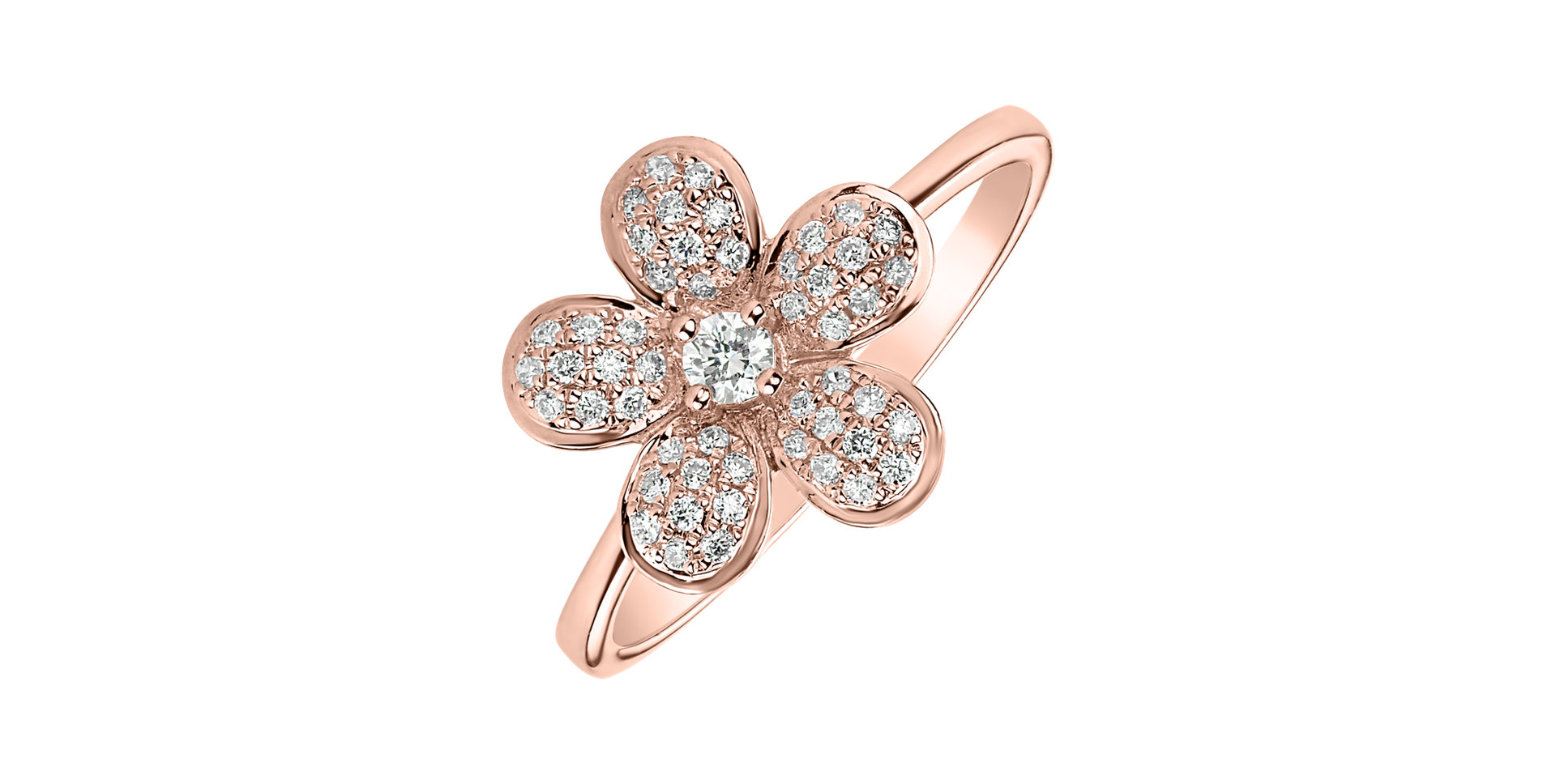 Diamond ring Morning Flower