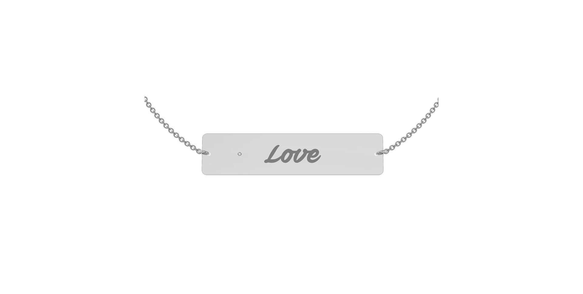 Diamond bracelet Me and You