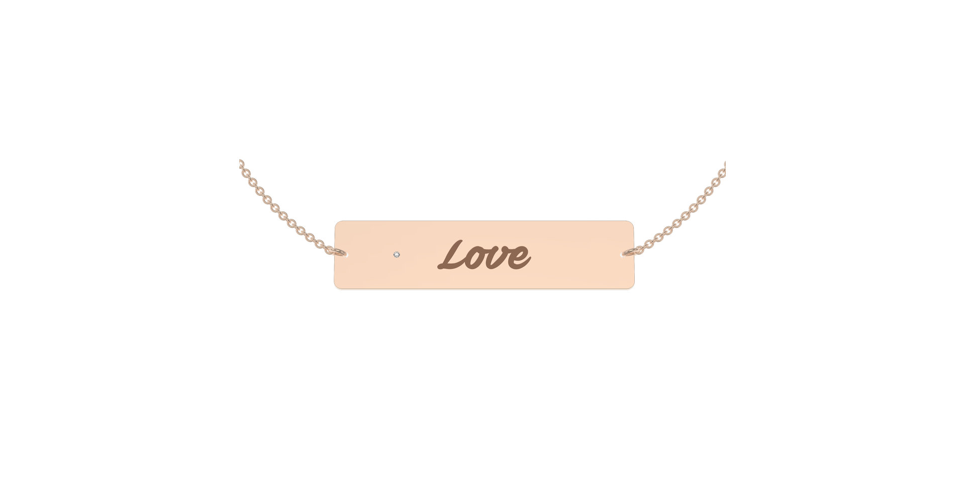 Diamond bracelet Me and You