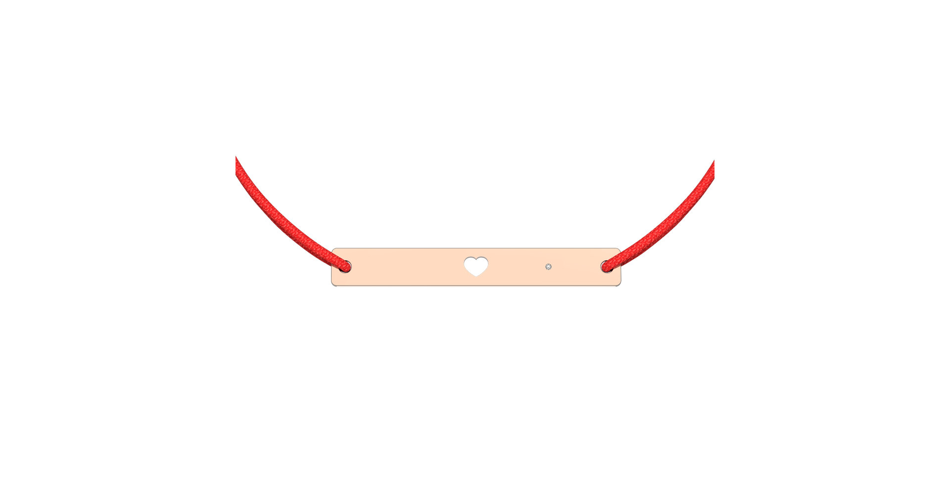 Diamond bracelet Love U