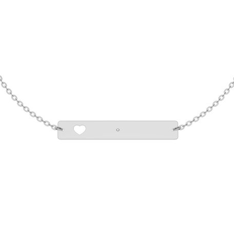 Diamond bracelet Message Love