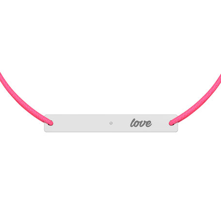 Diamond bracelet Love