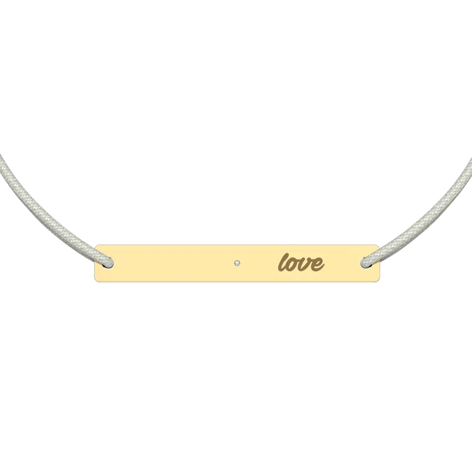 Diamond bracelet Love