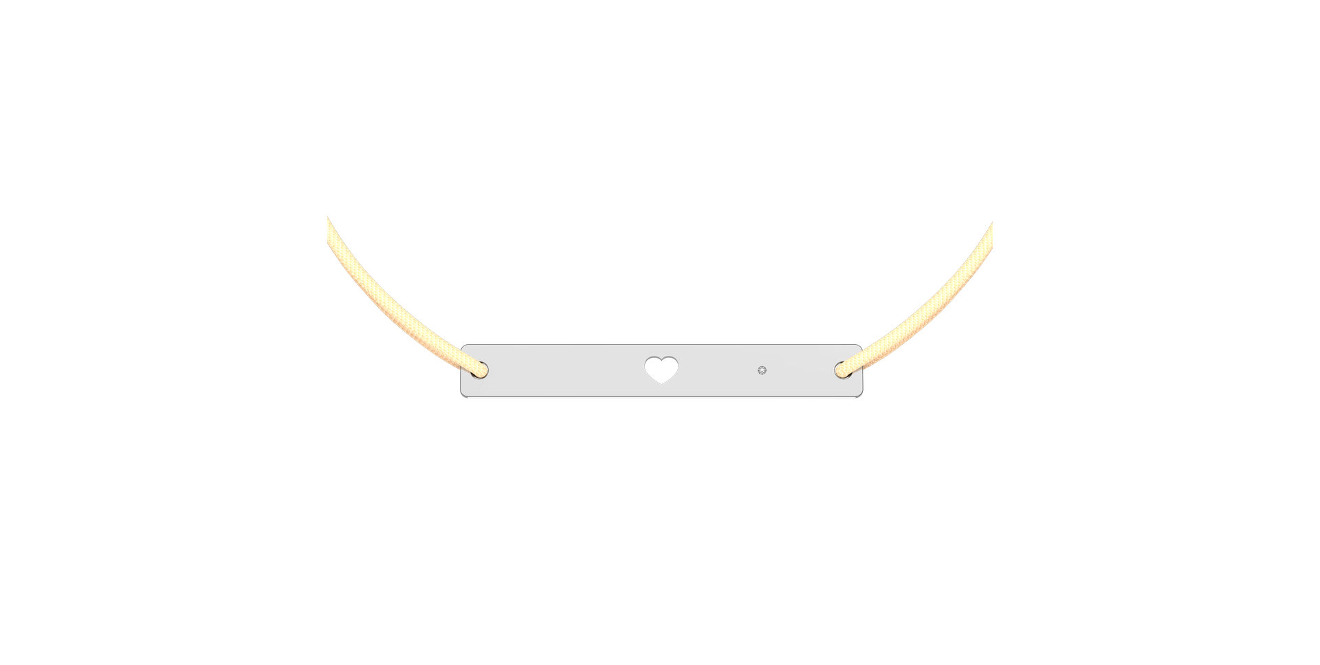 Diamond bracelet Love U