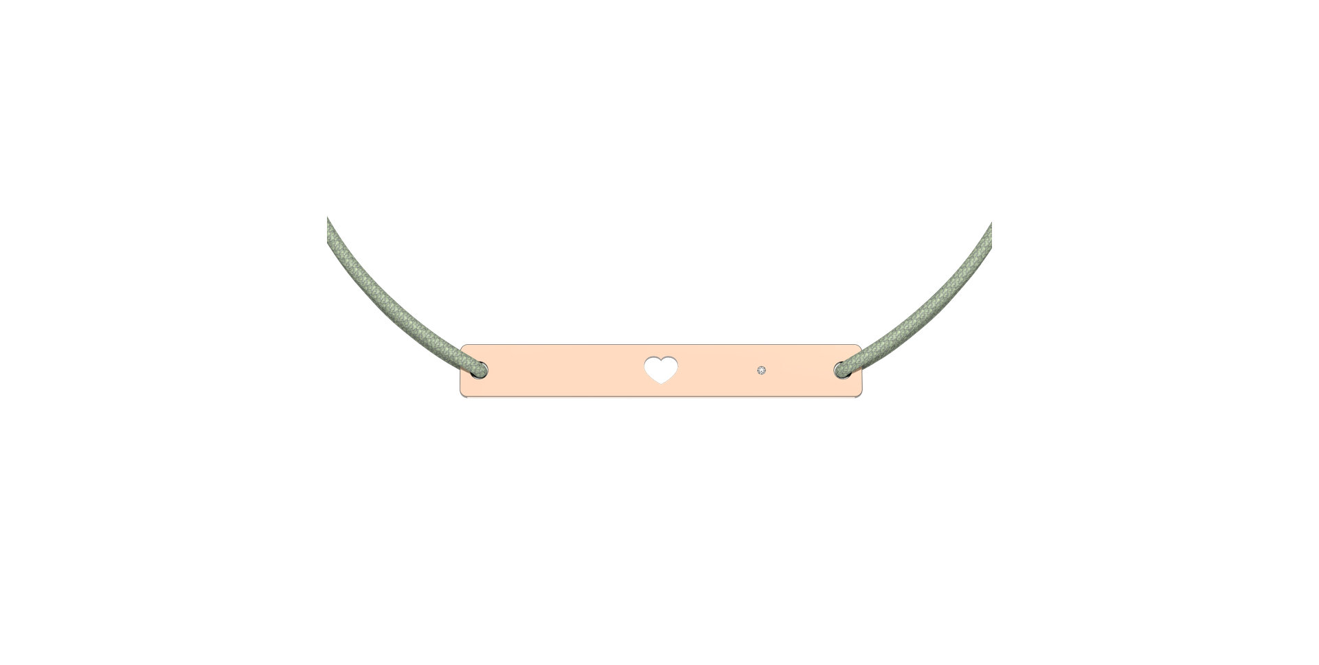 Diamond bracelet Love U