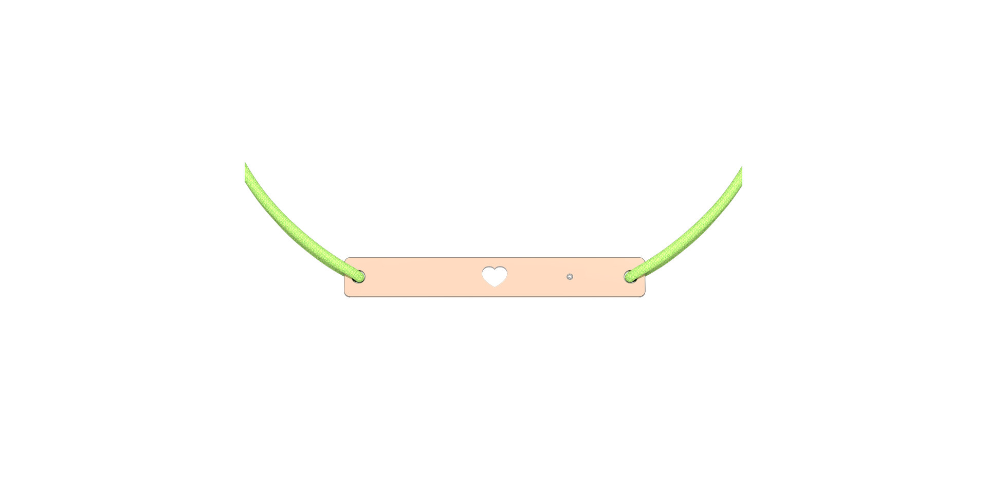 Diamond bracelet Love U