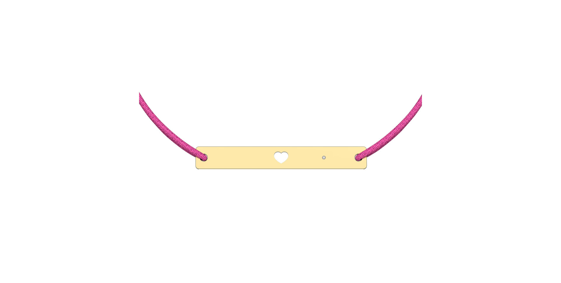 Diamond bracelet Love U