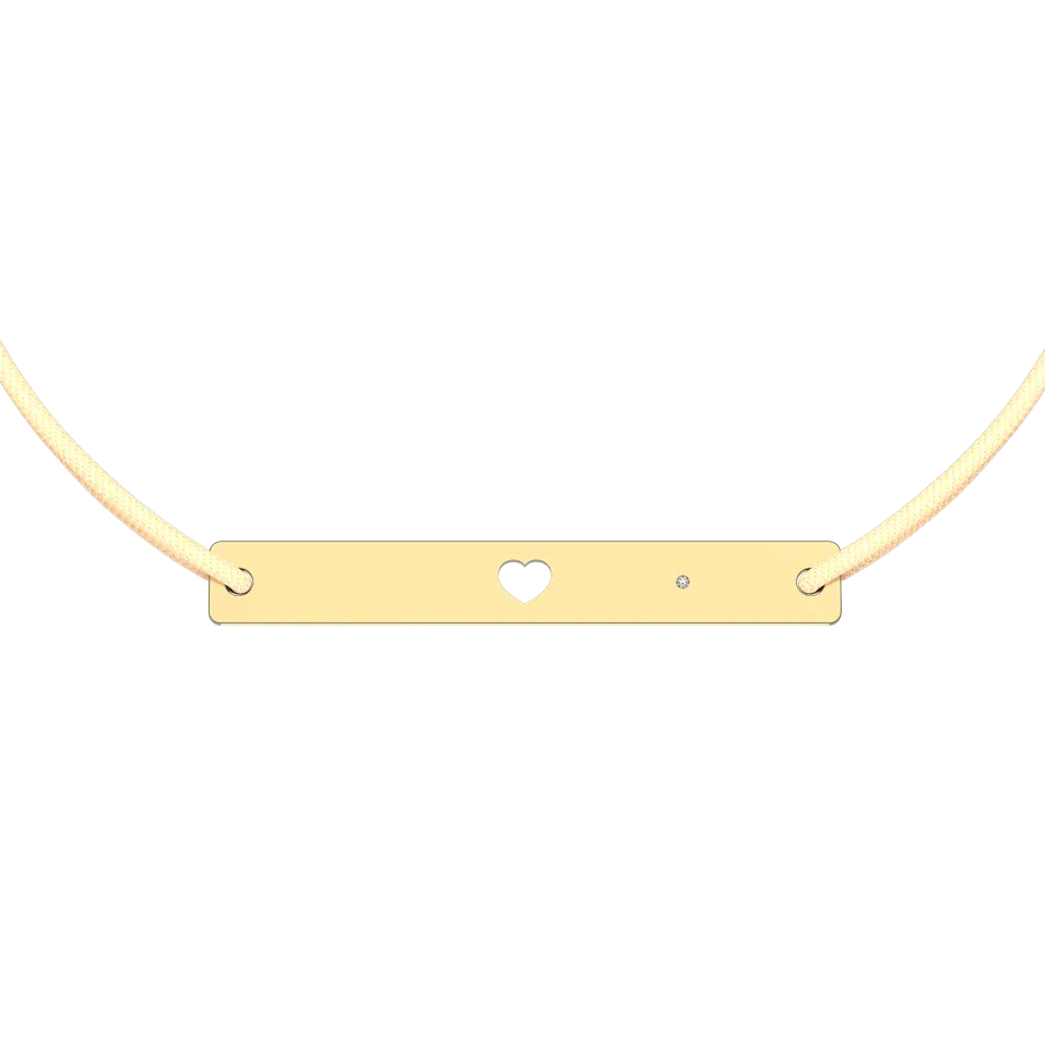 Diamond bracelet Love U