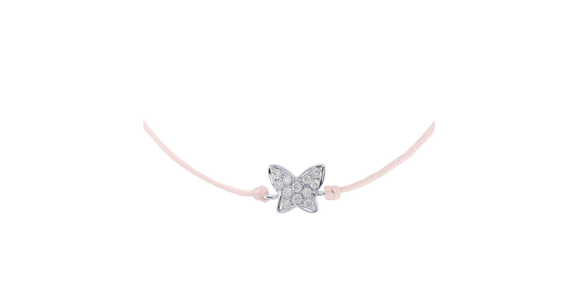 Diamond bracelet Lovely Butterfly