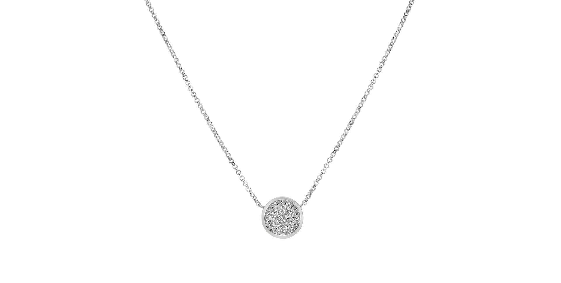 Diamond necklace Vesper Touch