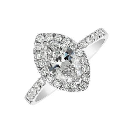 Diamond ring Marquise Glory