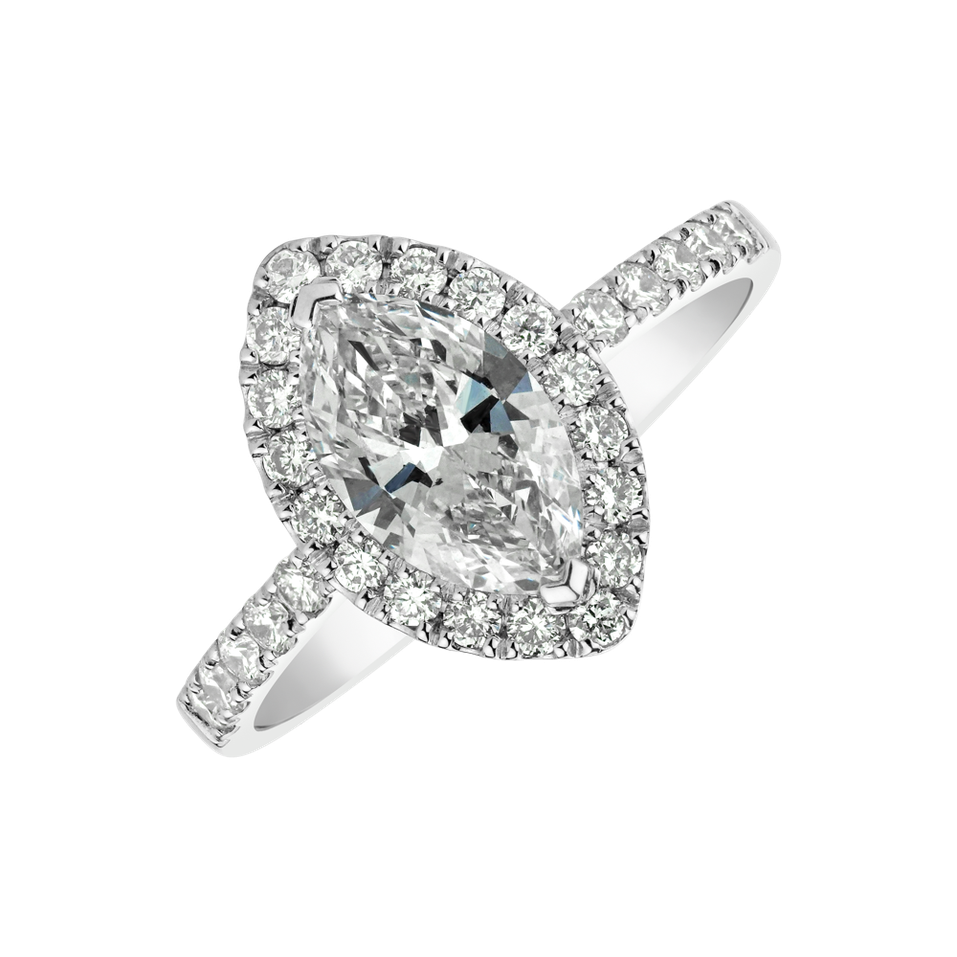 Diamond ring Marquise Glory