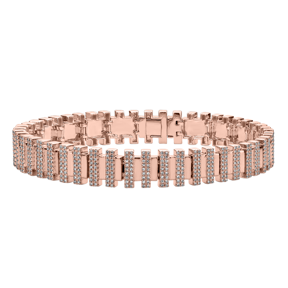 Bracelet with diamonds Golden Night