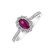 Diamond ring with Ruby Varok2