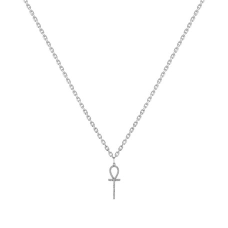 Diamond pendant Ank