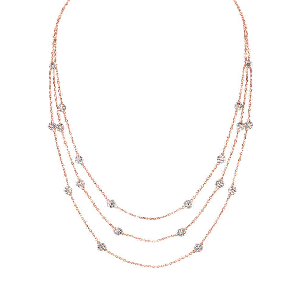 Diamond necklace Flowering Waterfall