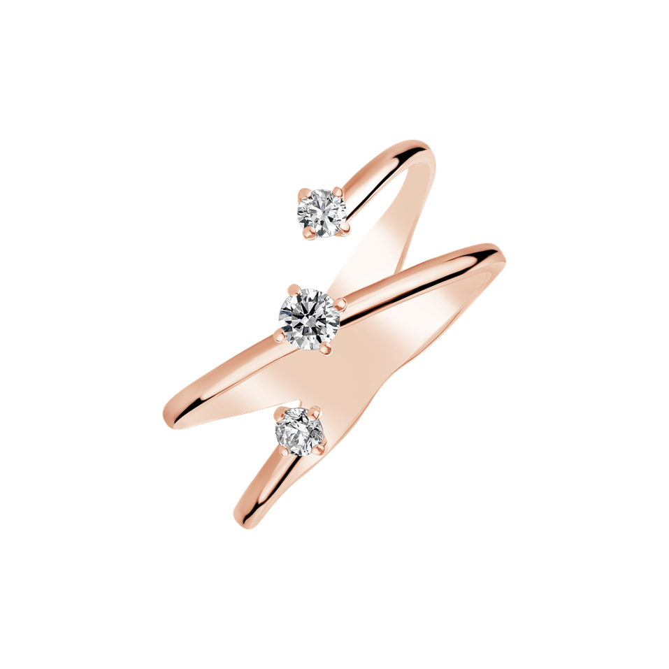 Diamond ring Luxe Vesper