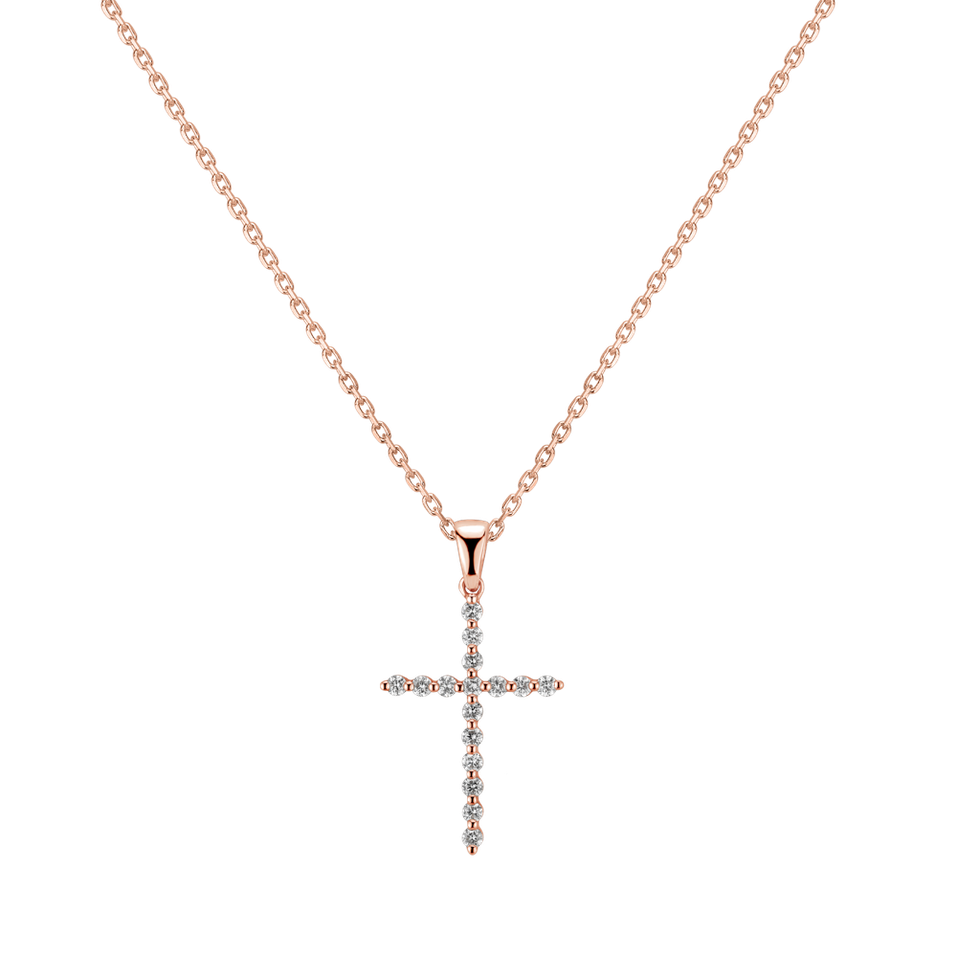 Diamond pendant Serenity Cross