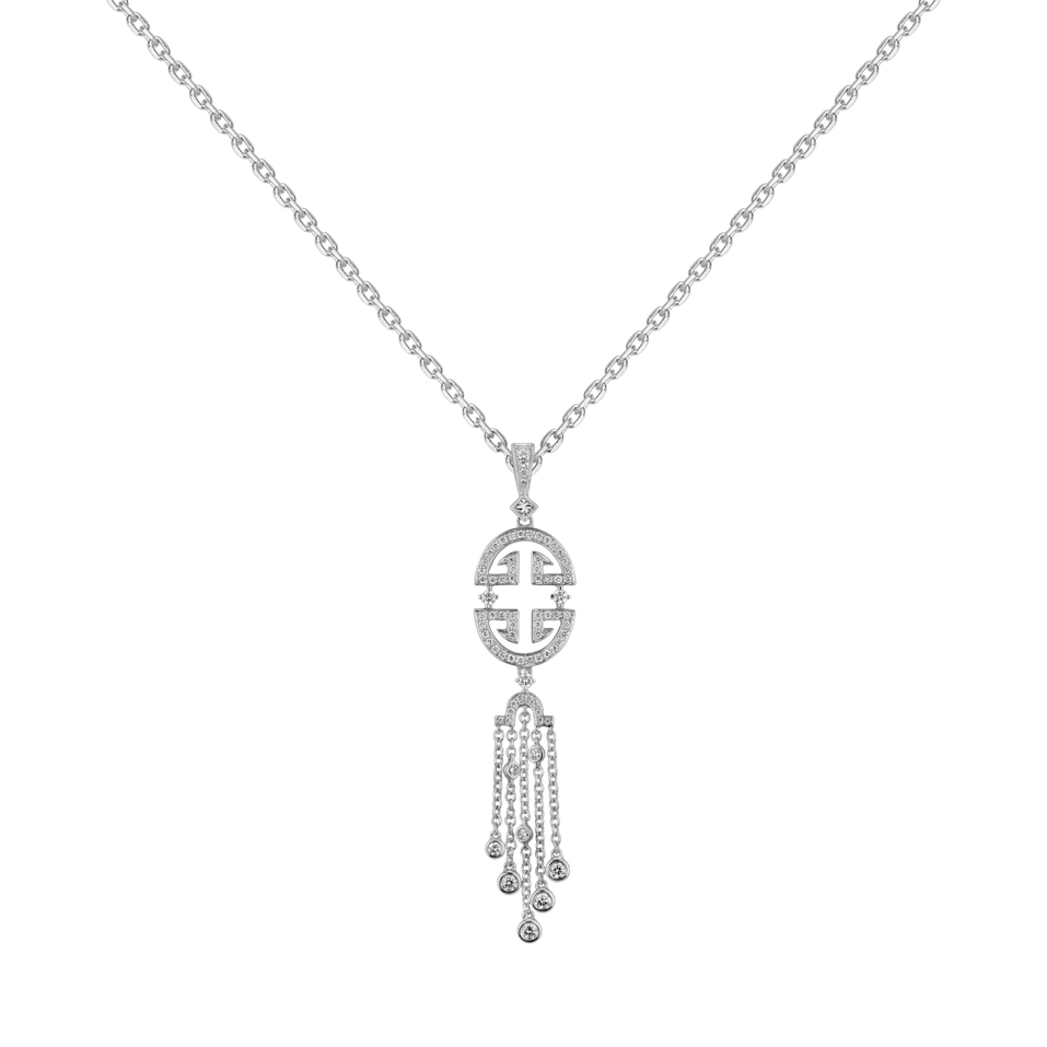 Diamond pendant Cezannus