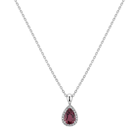 Diamond pendant with Turmalinem Destiny of Empire