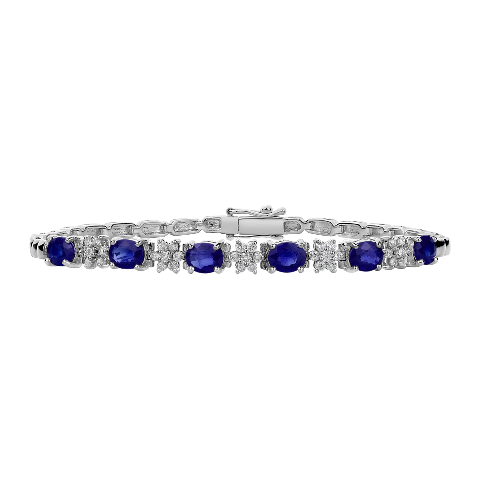 Diamond bracelet with Sapphire Princess Dearest