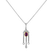 Diamond pendant with Sapphire Purple Rain2