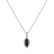 Diamond pendant with Turmalinem The Shard of Passion2
