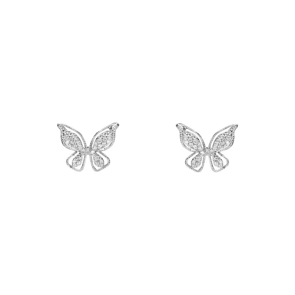 Diamond earrings Royal Wings