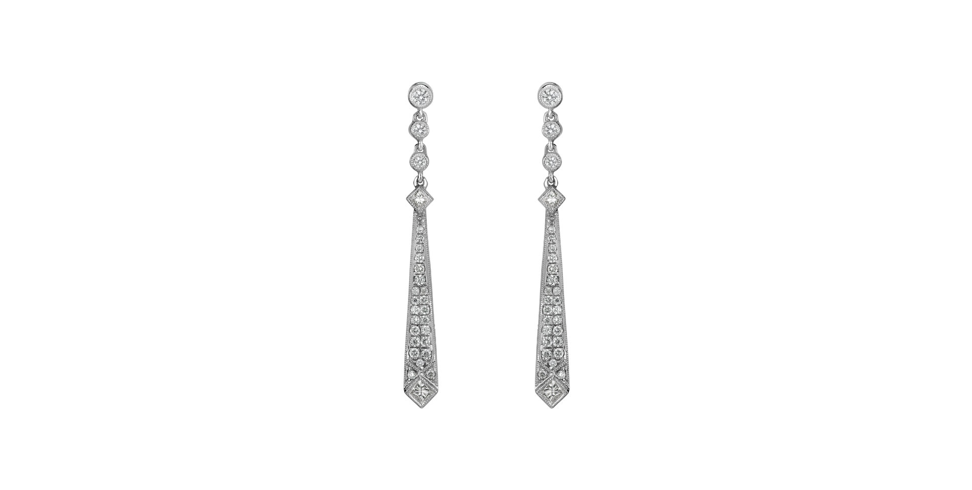 Diamond earrings Devoted Theresa