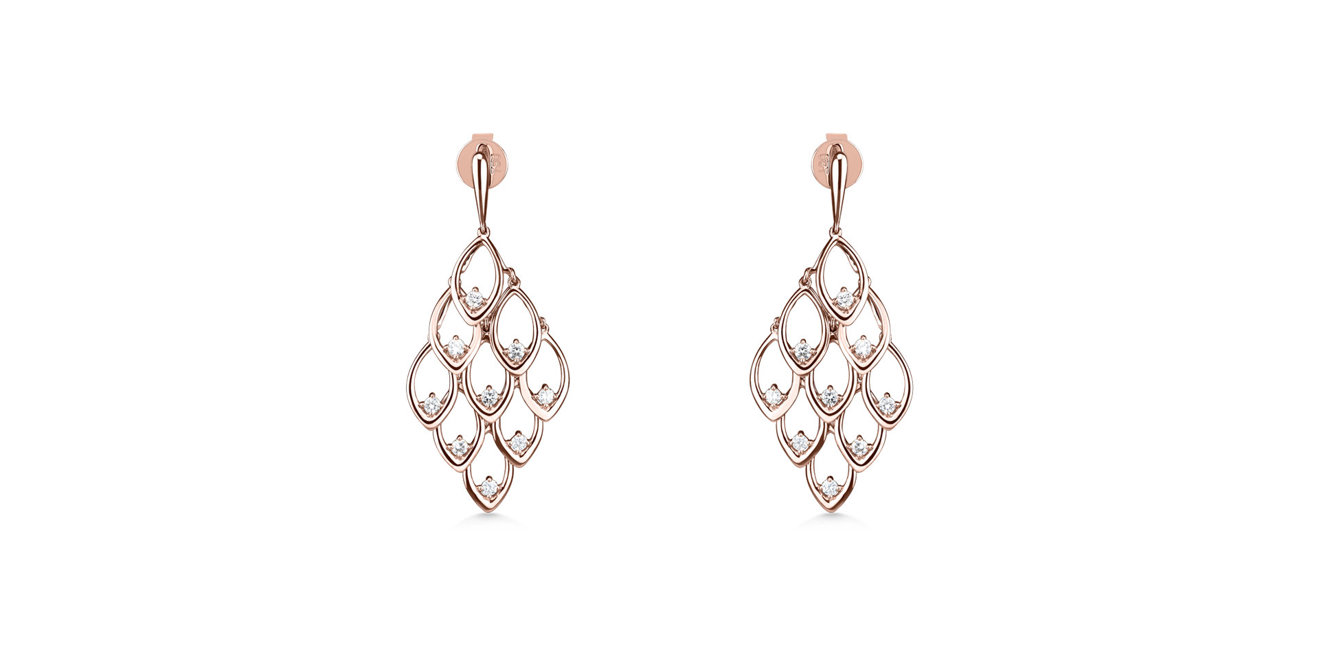 Diamond earrings Sunshine Odyssey