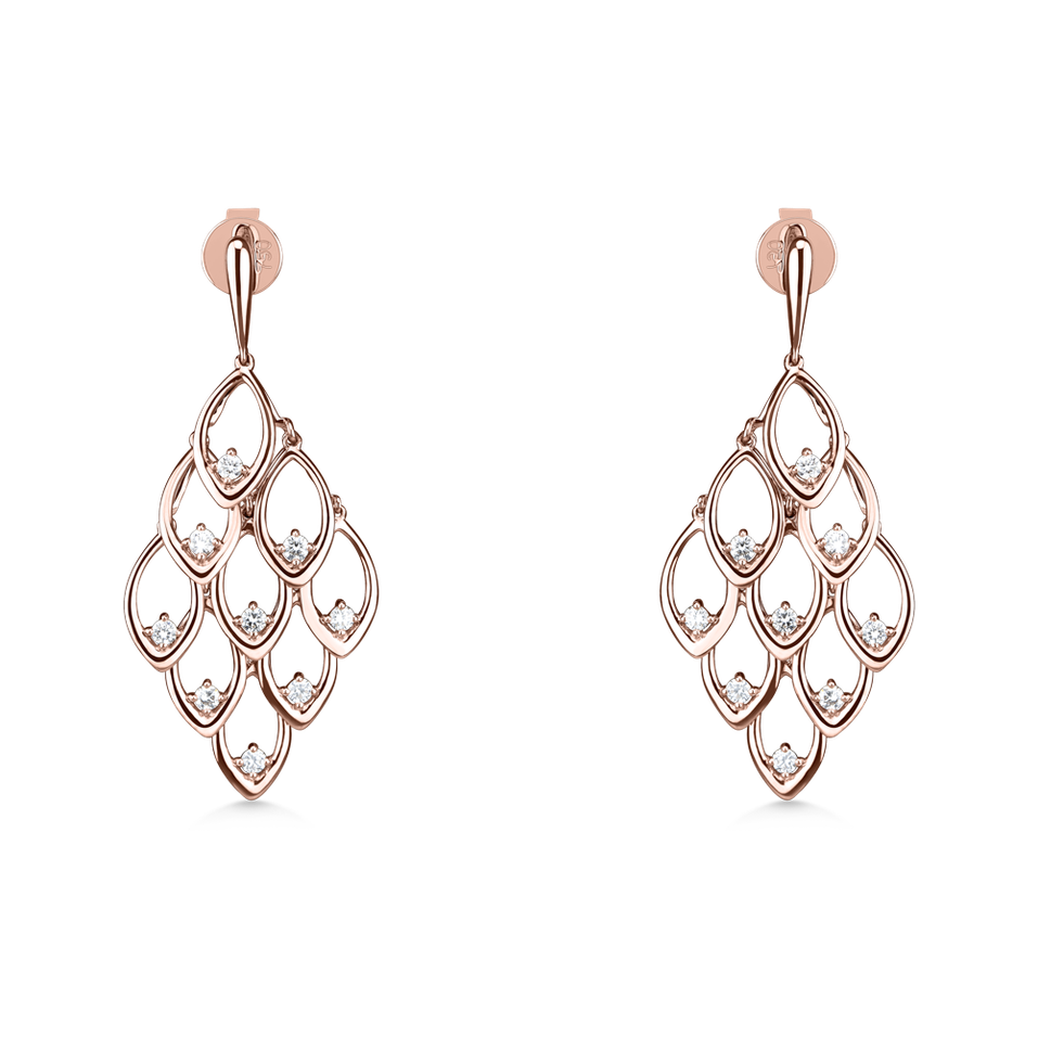 Diamond earrings Sunshine Odyssey