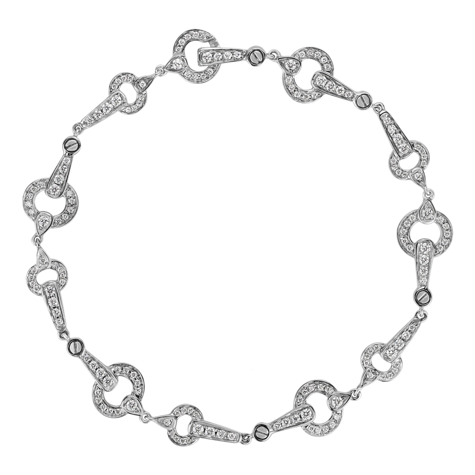 Bracelet with diamonds Tancredi