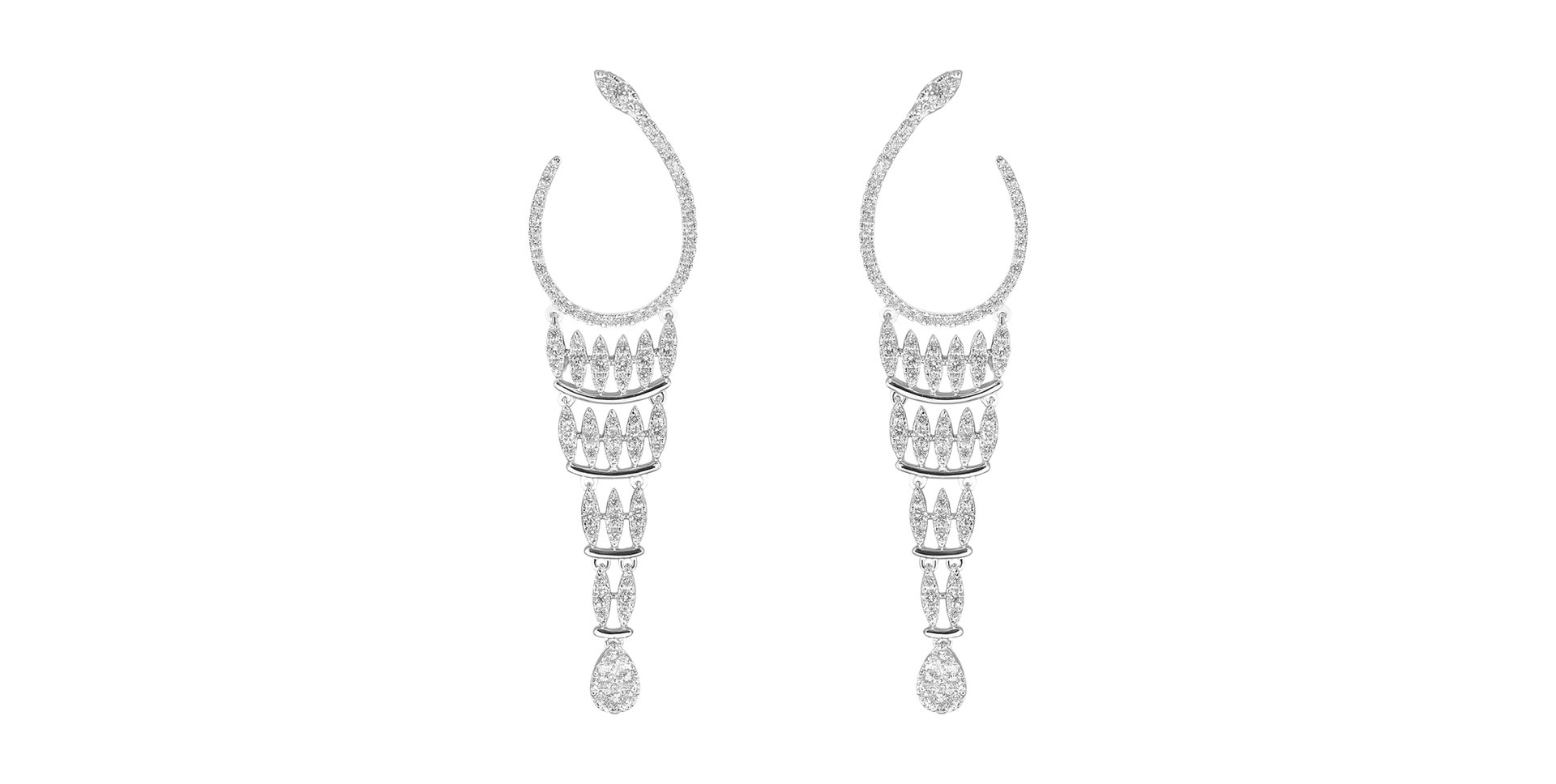 Diamond earrings Golden Celebration