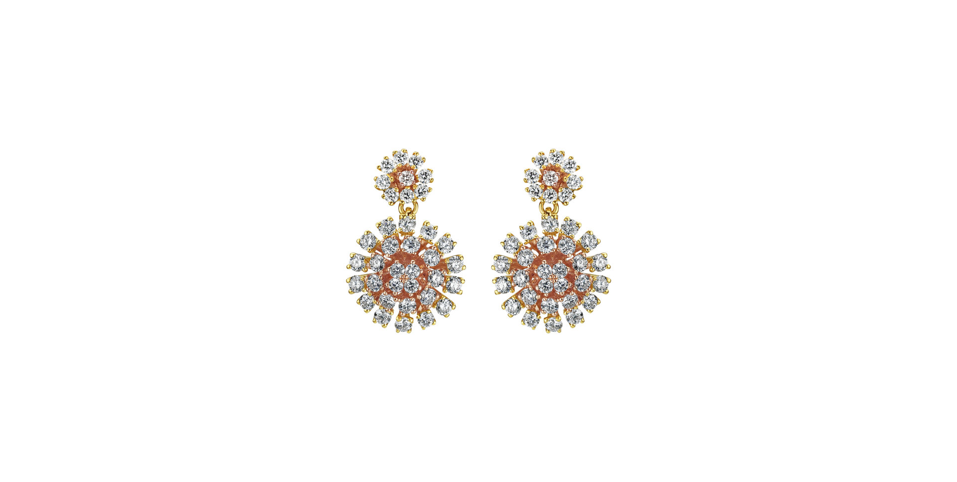 Diamond earrings Haswienga