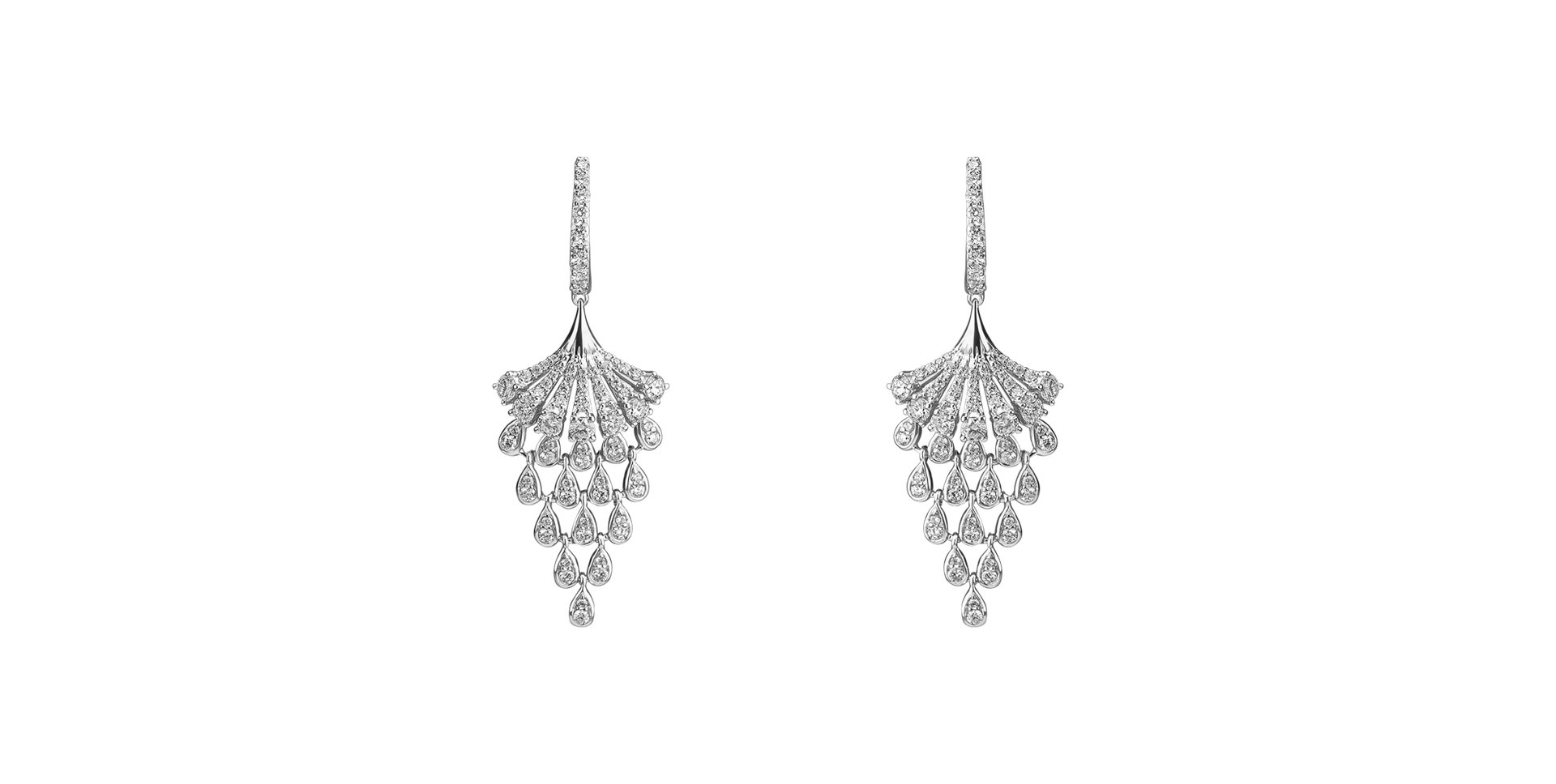 Diamond earrings Royal Mesh