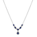 Diamond necklace with Sapphire Royal Treasure2