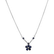 Diamond necklace with Sapphire Radiant Meadow2