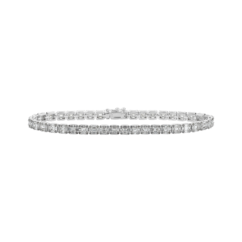 Bracelet with diamonds Galatea