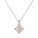 Diamond pendant with Moonstone Round Galaxy2