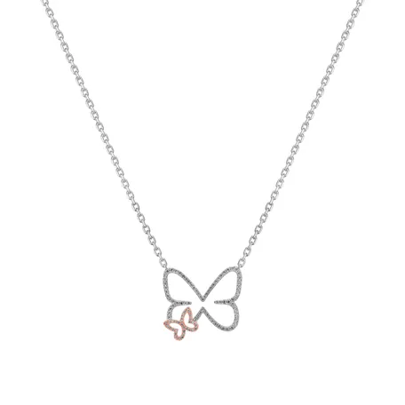 Diamond necklace Mystic Wings
