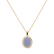 Diamond pendant with Chalcedony Magic Blossom2