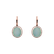 Diamond earrings with Chalcedony Magic Blossom2