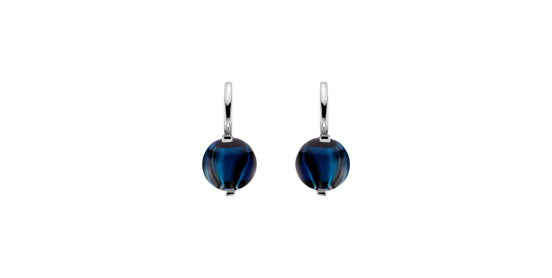 Earrings with Topaz Space Signature