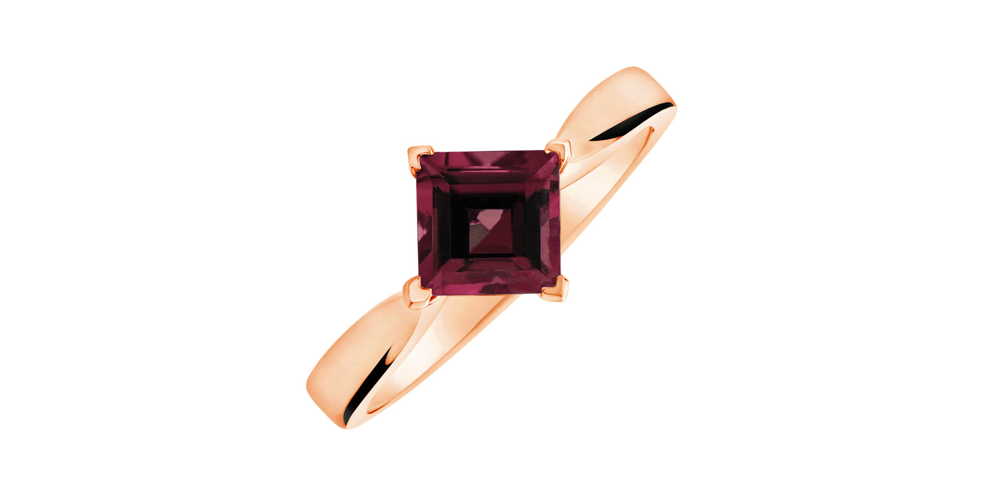 Ring with Rhodolite Bonbon
