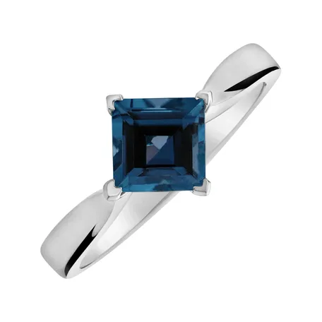 Ring with Topaz London Bonbon