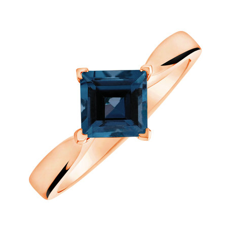 Ring with Topaz London Bonbon