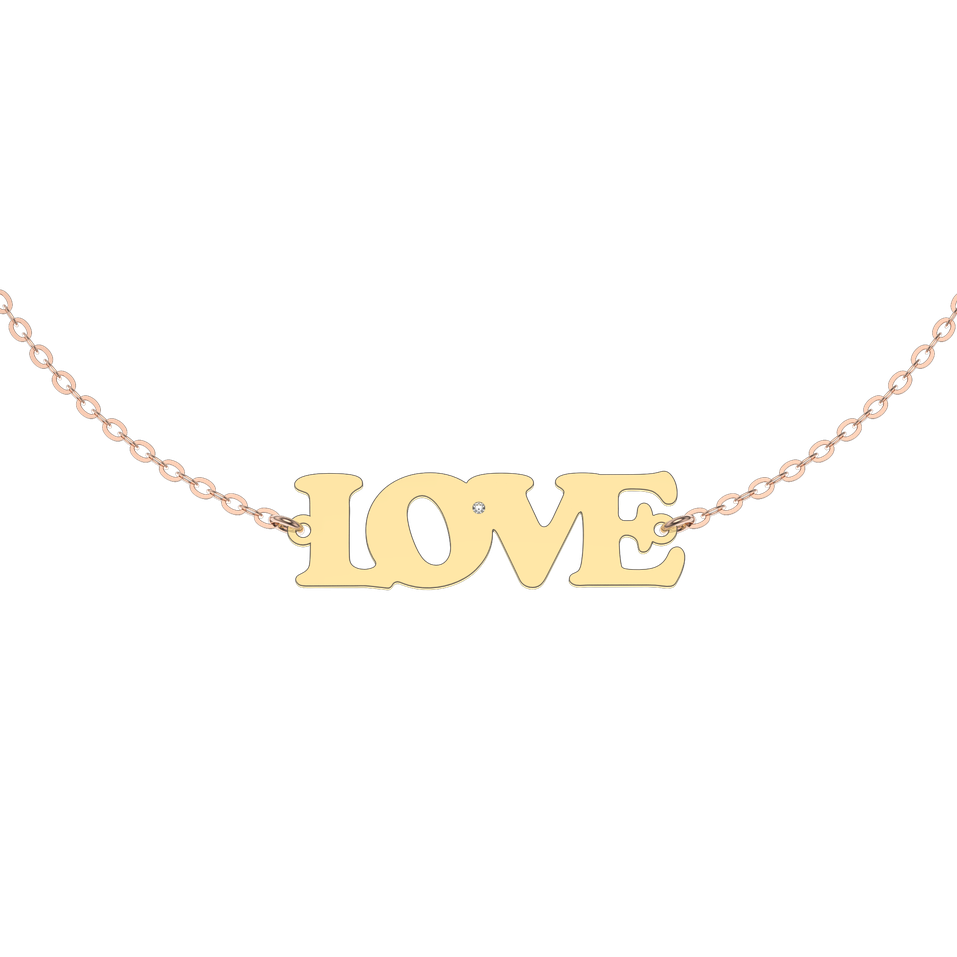 Diamond bracelet Love