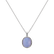 Diamond pendant with Chalcedony Fairytale Drop2